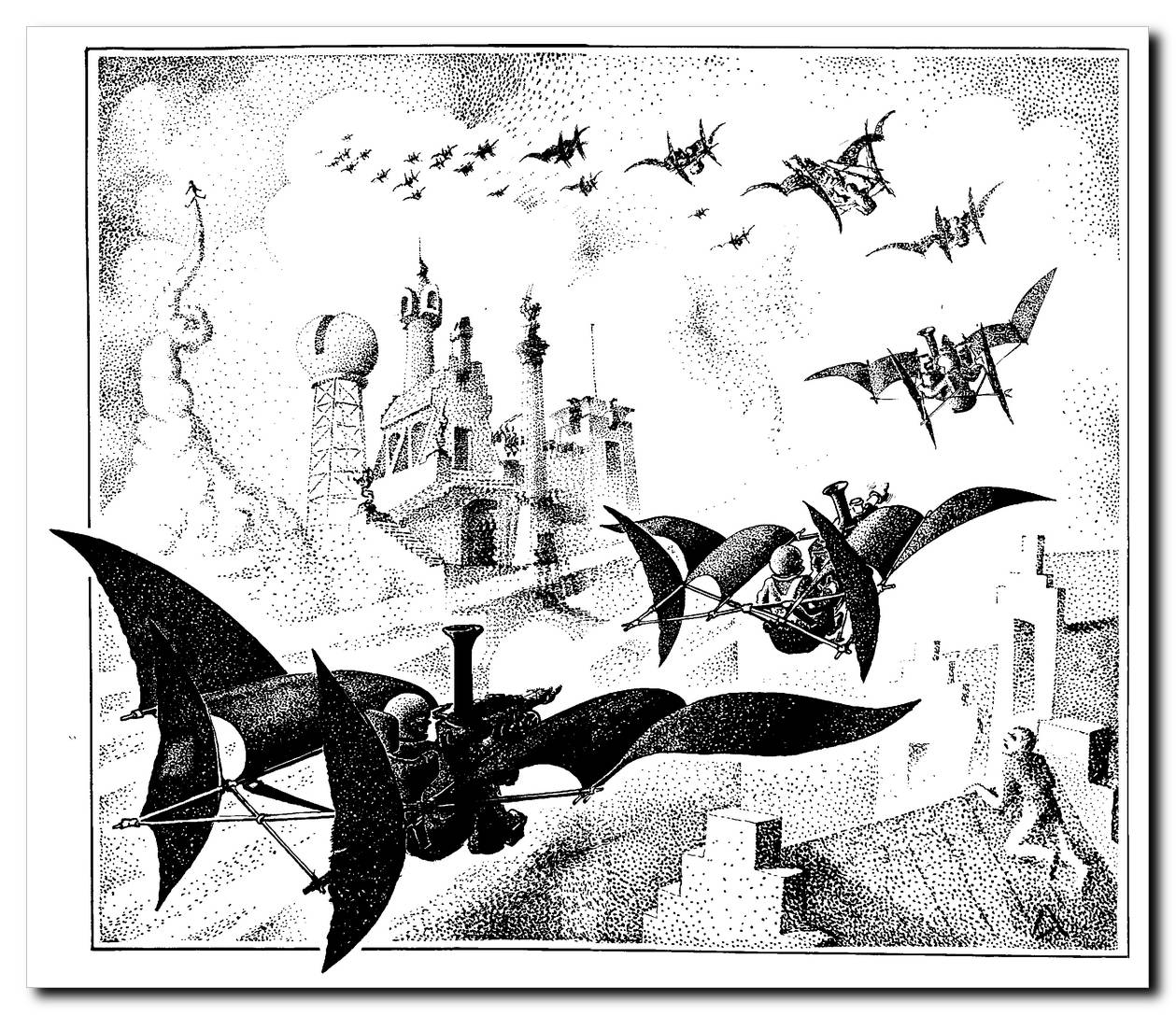 Steam-Powered Birds Arrive over our Cities