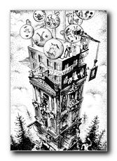 Click to enlarge the Ink or Water-Colour Graphical Work by Dr Alexander Rimsky-Korsakov