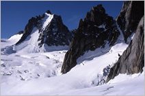 Click to enlarge Alpine Mountain photo - French, Swiss and Austrian Alpine Views