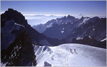 Click to enlarge Alpine Mountain photo - French, Swiss and Austrian Alpine Views