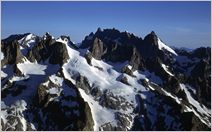 Click to enlarge Alpine Mountain photo - French, Swiss and Austrian Alpine Views