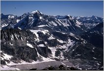 Click to enlarge Alpine Mountain photo - French, Swiss and Austrian Alpine Views