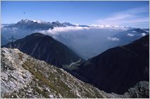 Click to enlarge Alpine Mountain photo - French, Swiss and Austrian Alpine Views
