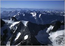 Click to enlarge Alpine Mountain photo - French, Swiss and Austrian Alpine Views
