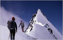 Click to enlarge Alpine Mountain photo - French, Swiss and Austrian Alpine Views