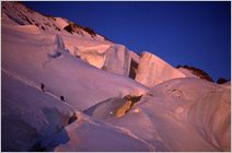 Click to enlarge Alpine Mountain photo - French, Swiss and Austrian Alpine Views