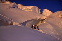 Click to enlarge Alpine Mountain photo - French, Swiss and Austrian Alpine Views