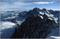 Click to enlarge Alpine Mountain photo - French, Swiss and Austrian Alpine Views
