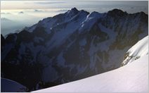 Click to enlarge Alpine Mountain photo - French, Swiss and Austrian Alpine Views