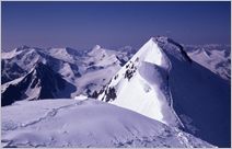 Click to enlarge Alpine Mountain photo - French, Swiss and Austrian Alpine Views