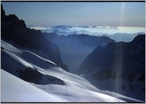 Click to enlarge Alpine Mountain photo - French, Swiss and Austrian Alpine Views