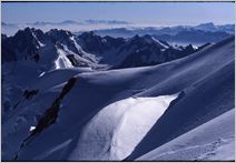 Click to enlarge Alpine Mountain photo - French, Swiss and Austrian Alpine Views