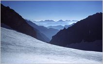 Click to enlarge Alpine Mountain photo - French, Swiss and Austrian Alpine Views