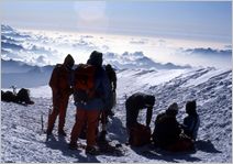 Click to enlarge Alpine Mountain photo - French, Swiss and Austrian Alpine Views