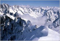 Click to enlarge Alpine Photo - French, Swiss and Austrian Alps