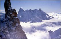 Click to enlarge Alpine Photo - French, Swiss and Austrian Alps