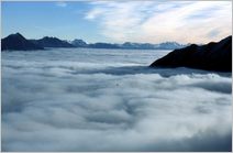 Click to enlarge Alpine Photo - French, Swiss and Austrian Alps