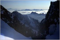 Click to enlarge Alpine Photo - French, Swiss and Austrian Alps