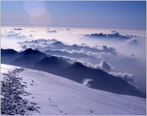 Click to enlarge Alpine Photo - French, Swiss and Austrian Alps