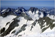 Click to enlarge Alpine Photo - French, Swiss and Austrian Alps
