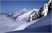 Click to enlarge Alpine Photo - French, Swiss and Austrian Alps