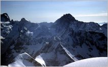 Click to enlarge Alpine Photo - French, Swiss and Austrian Alps