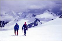Click to enlarge Alpine Photo - French, Swiss and Austrian Alps