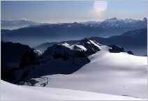 Click to enlarge Alpine Photo - French, Swiss and Austrian Alps