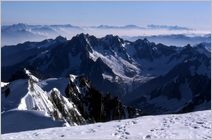 Click to enlarge Alpine Photo - French, Swiss and Austrian Alps