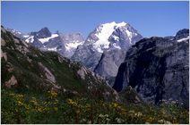 Click to enlarge Alpine Photo - French, Swiss and Austrian Alps