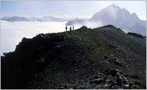 Click to enlarge Alpine Photo - French, Swiss and Austrian Alps
