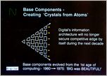 Click to enlarge slide : Note presentation is from July 1989 - Business Community Networks evolved to the World-Wide Internet during 1990 thru 1995...