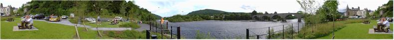On the Banks of the River Tay, Dunkeld (near Pitlochry) - Scottish Highlands