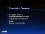 Click to enlarge the slide - Embedding Artificial Intelligence in the Enterprise + Back-Up Community Lens and Cloverleaf Business Slides.