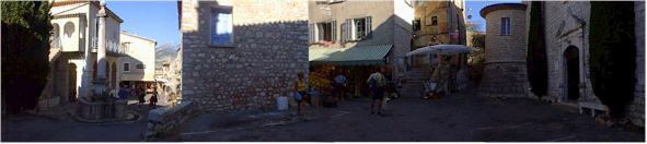 In the Streets of the Village of Gourdon