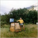 Click to enlarge photo of the challenging 2 week hike from Abisko to Nikkaluokta - Via Kebnekaise-2117Metres-Sweden's Highest Peak