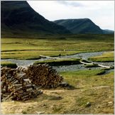 Click to enlarge photo of the challenging 2 week hike from Abisko to Nikkaluokta - Via Kebnekaise-2117Metres-Sweden's Highest Peak
