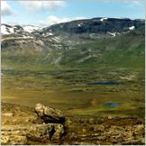 Click to enlarge photo of the challenging 2 week hike from Abisko to Nikkaluokta - Via Kebnekaise-2117Metres-Sweden's Highest Peak