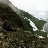 Click to enlarge photo of the challenging 2 week hike from Abisko to Nikkaluokta - Via Kebnekaise-2117Metres-Sweden's Highest Peak