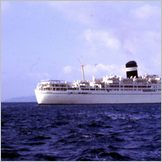 Click to enlarge SS Nevasa Photo - Cruise Visited Gibraltar, Tripoli (Libya), Istanbul, Athens and Venice! School Party from Hemel Hempstead Grammar School - 23rd March  1967 to 7th April 1967
