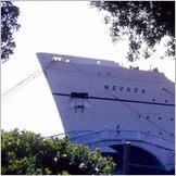 Click to enlarge SS Nevasa Photo - Cruise Visited Gibraltar, Tripoli (Libya), Istanbul, Athens and Venice! School Party from Hemel Hempstead Grammar School - 23rd March  1967 to 7th April 1967