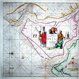 Click to enlarge Historic Map of the Arctic Russian Kola Peninsula (Russian Lapland), White Sea and Region.