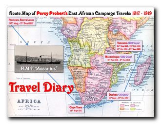 Right Click to Download the PDF File of Percy Proberts East African Campaign Diary