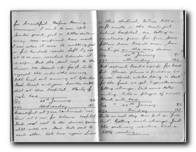Click to see Full-Screen Scan of Percy Probert's East African Campaign Diary 