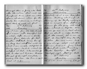 Click to see Full-Screen Scan of Percy Probert's East African Campaign Diary 