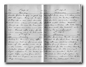 Click to see Full-Screen Scan of Percy Probert's East African Campaign Diary 