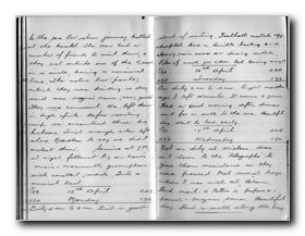 Click to see Full-Screen Scan of Percy Probert's East African Campaign Diary 