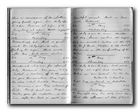 Click to see Full-Screen Scan of Percy Probert's East African Campaign Diary 