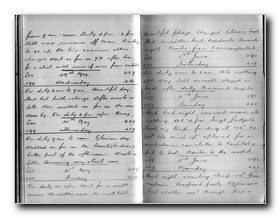 Click to see Full-Screen Scan of Percy Probert's East African Campaign Diary 