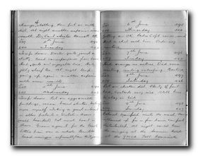 Click to see Full-Screen Scan of Percy Probert's East African Campaign Diary 